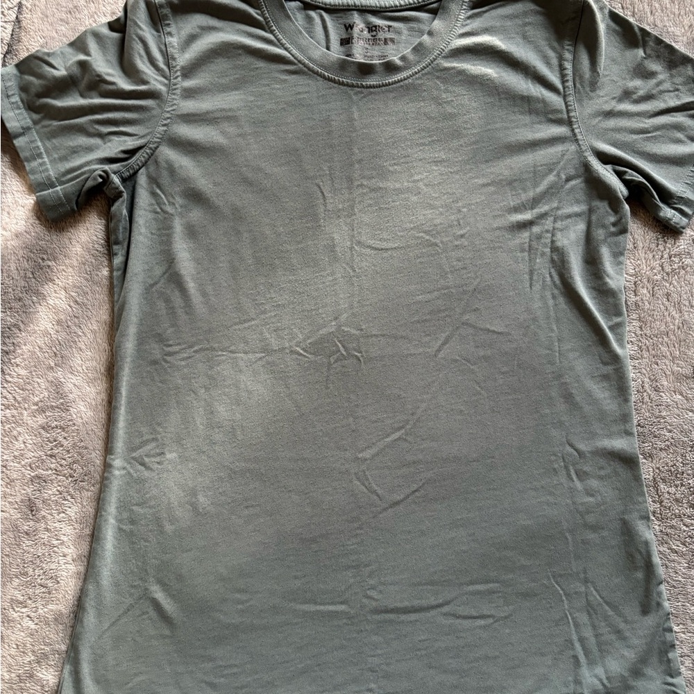 Wrangler Olive Short Sleeve Tee